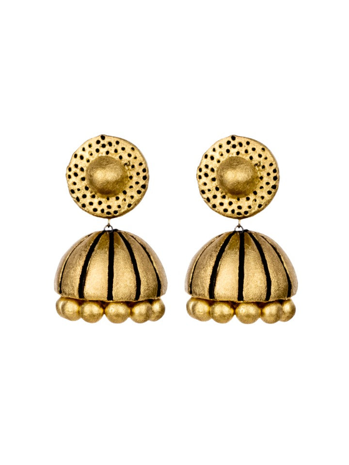 Gold-Traditional-Small-Jhumka 