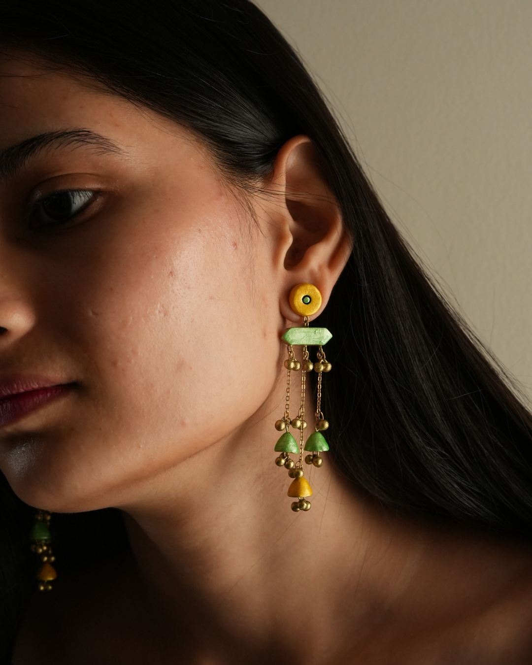 Model Image-Kashmiri earrings