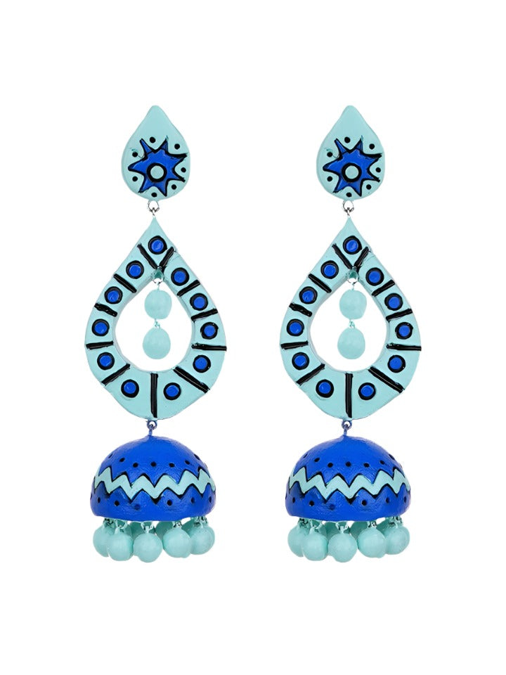 Blue-Gift-Earrings-Sister 