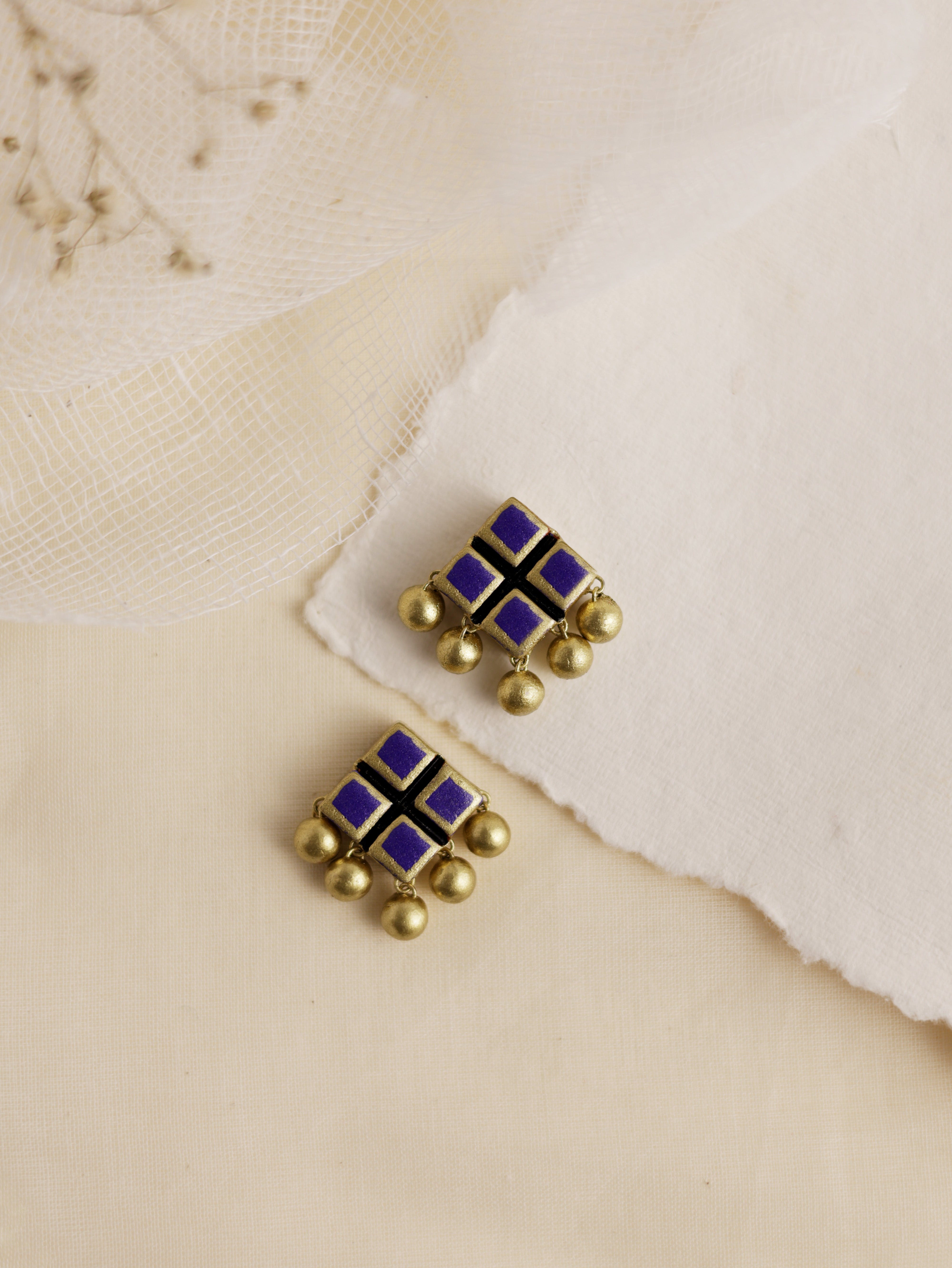 Mosaic Charm Studs