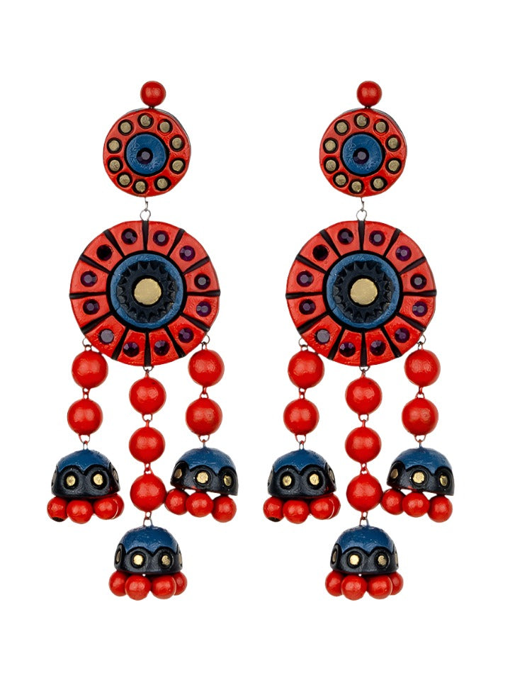 Red-Gift-Earrings-Sister 