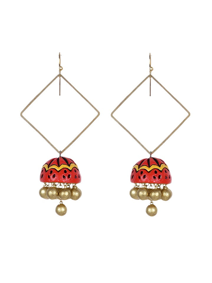 Red-Terracotta-Earrings