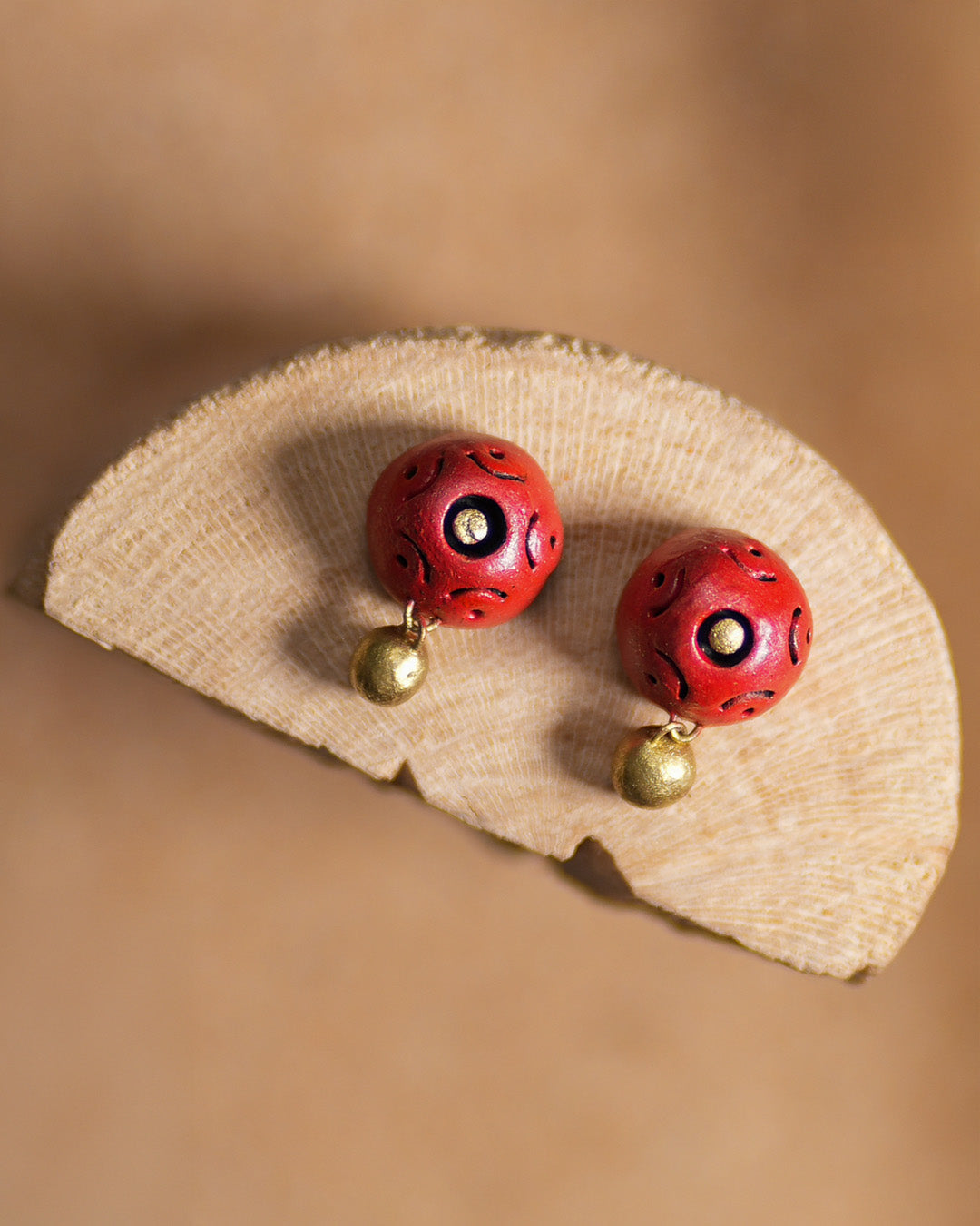 red-stud-earrings-women