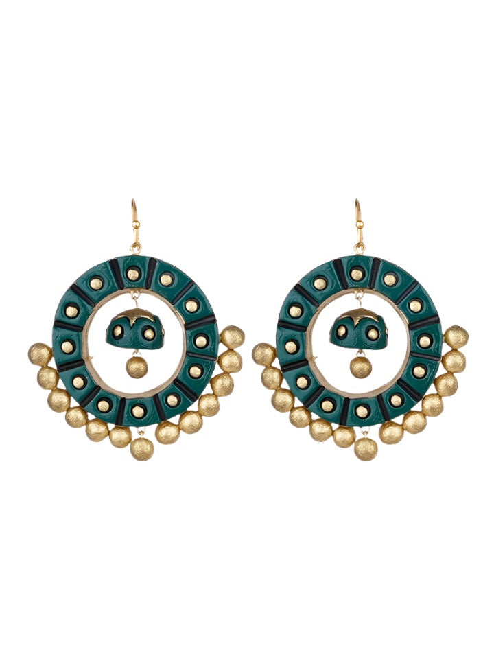 Green-Terracotta-Sangeet-Women-Earrings