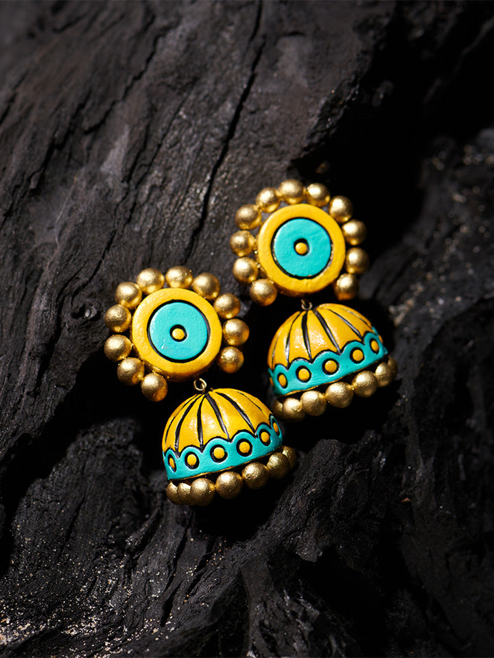 Traditional-Small-Jhumka-For-Mehendi