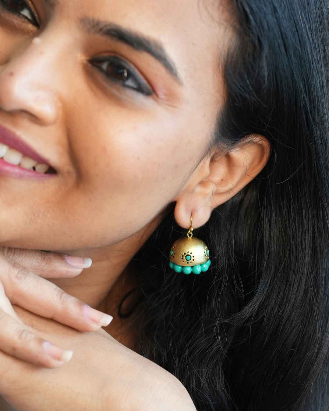 Classic Golden Dome Jhumka