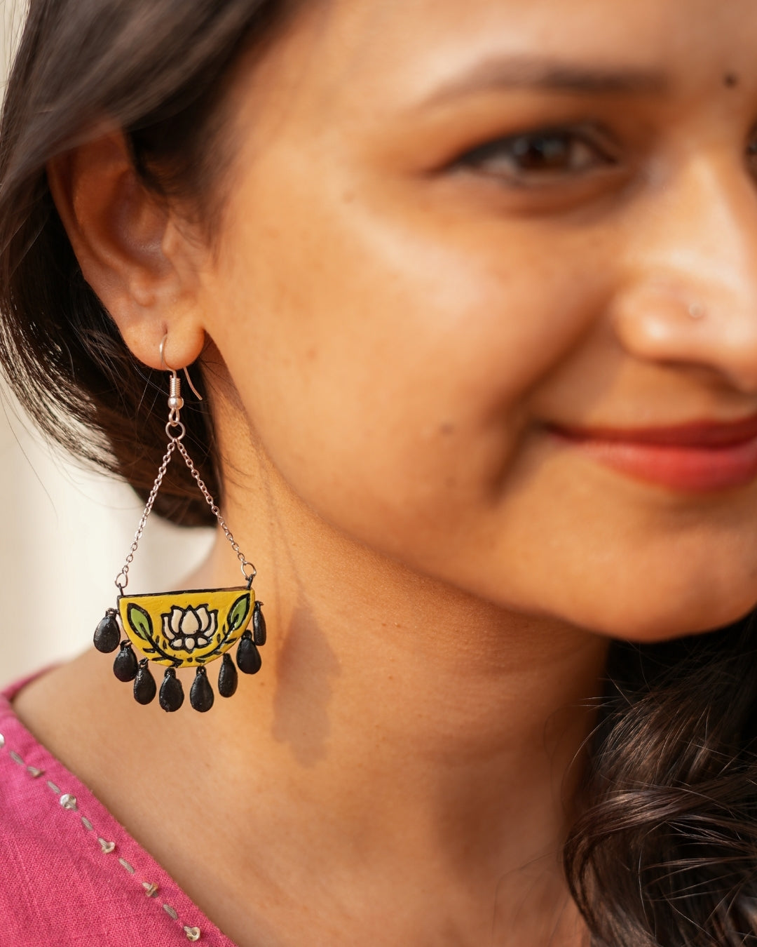 yellow-long-earrings