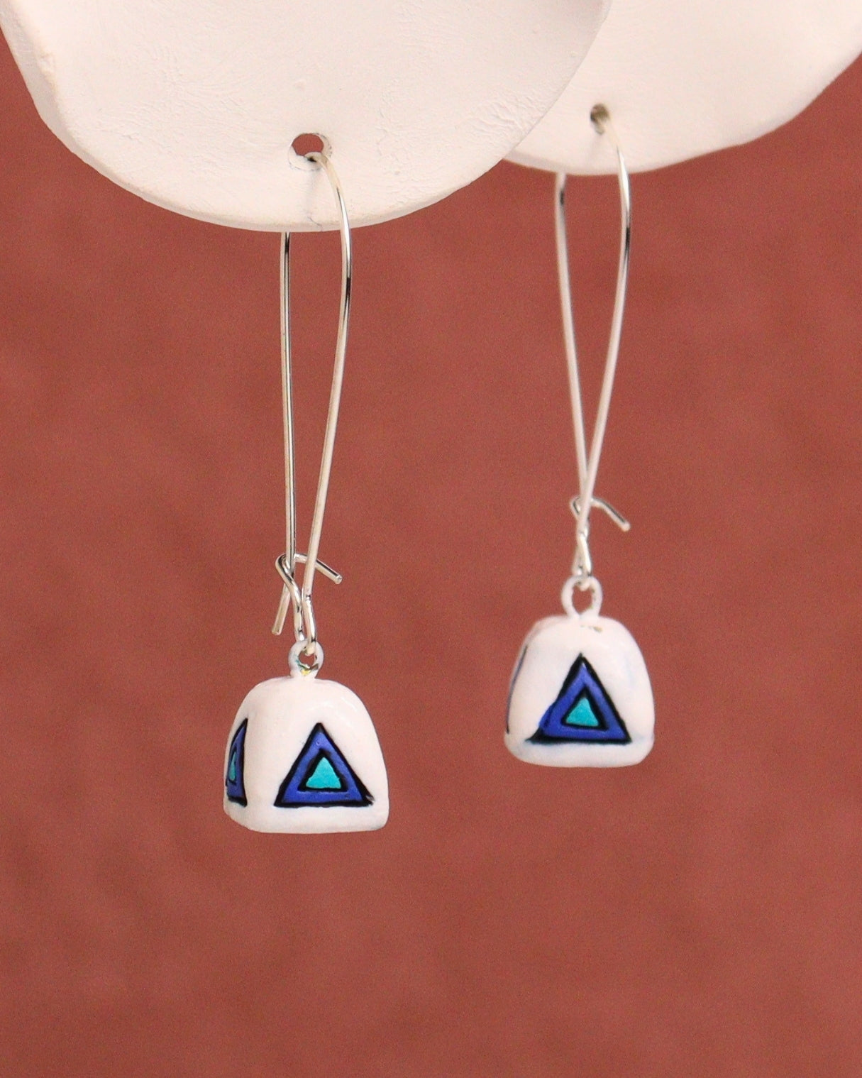 blue hanging
