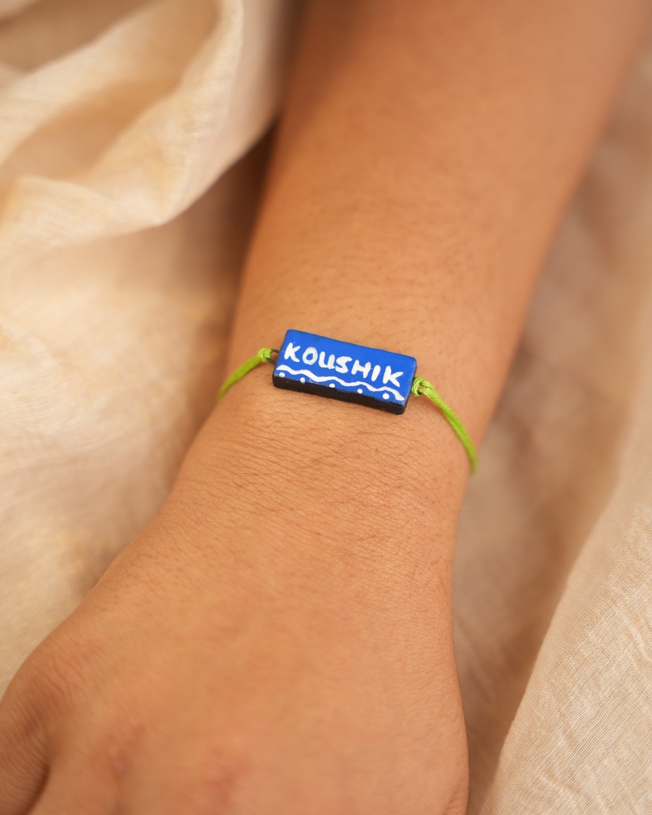 Painted Name Rakhi