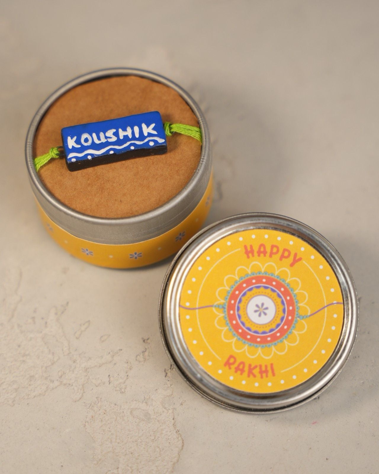 Painted Name Rakhi