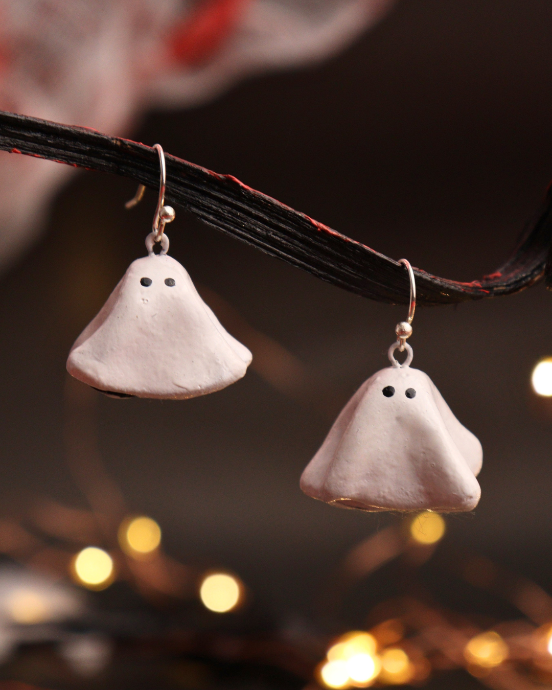 ghost earrings