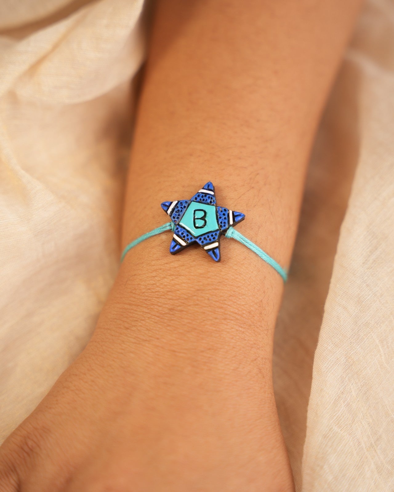 Star Alphabet Rakhi