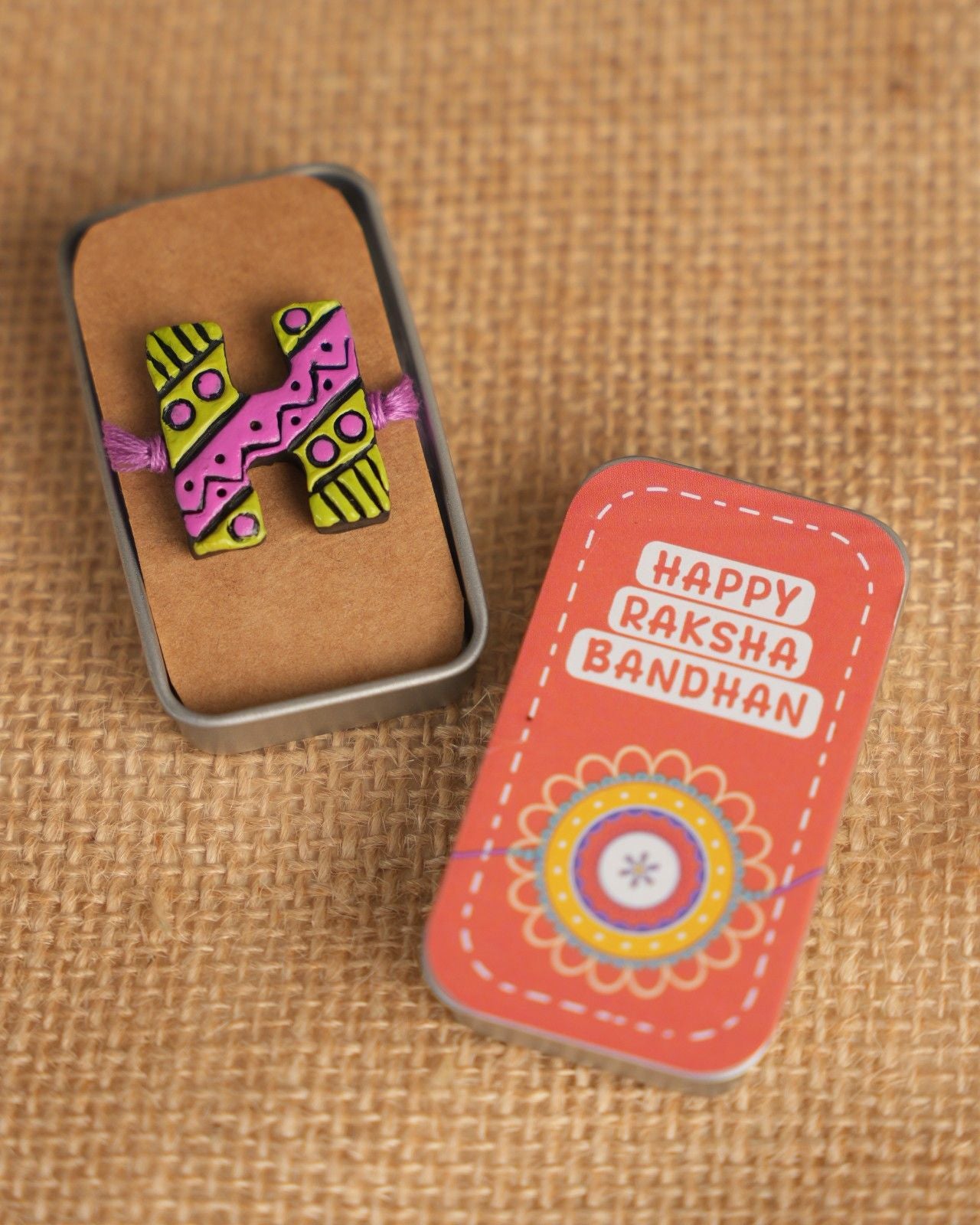 Crayon Initial Rakhi