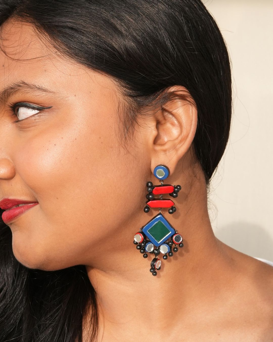mirror-earrings