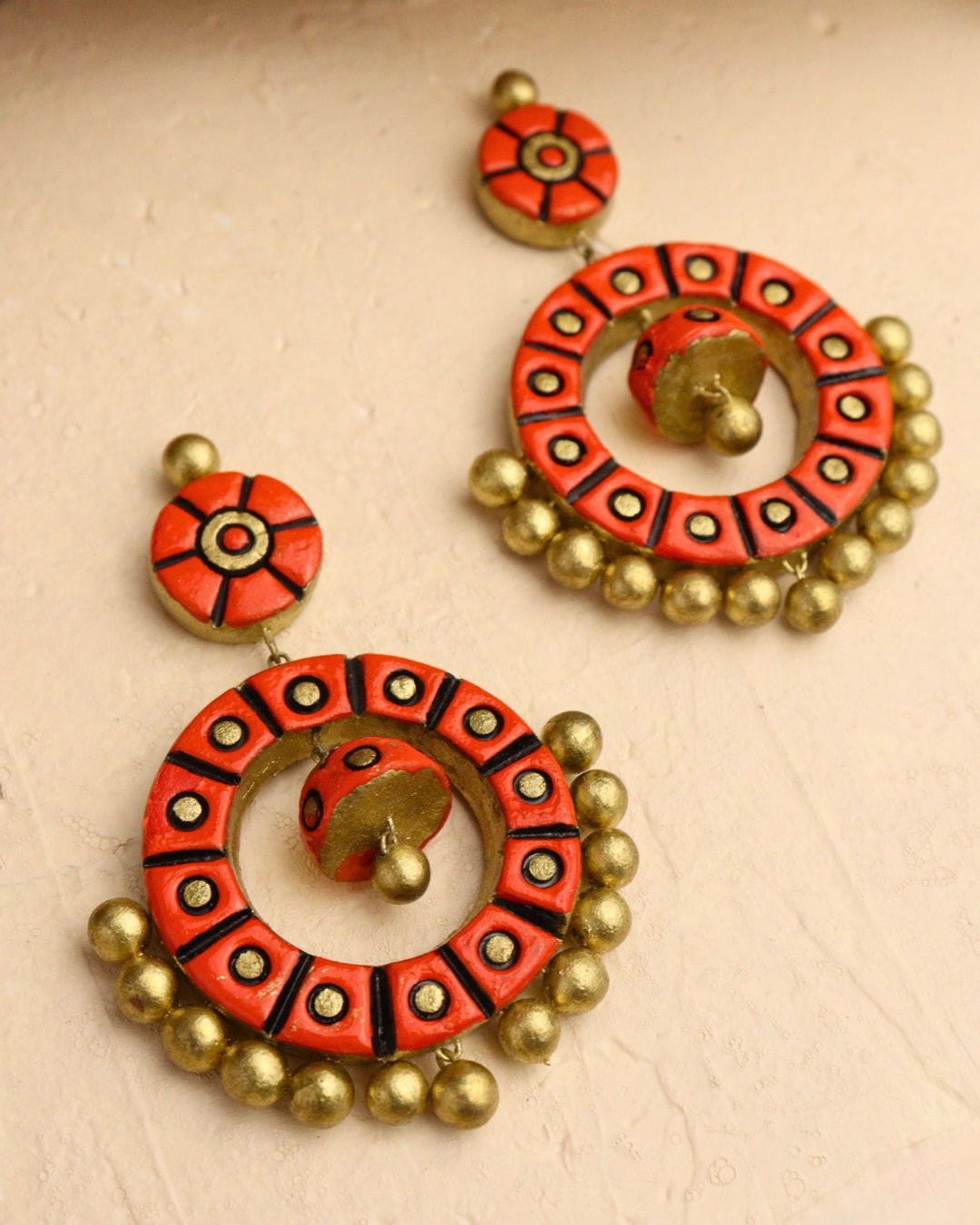 orange-earring-sets