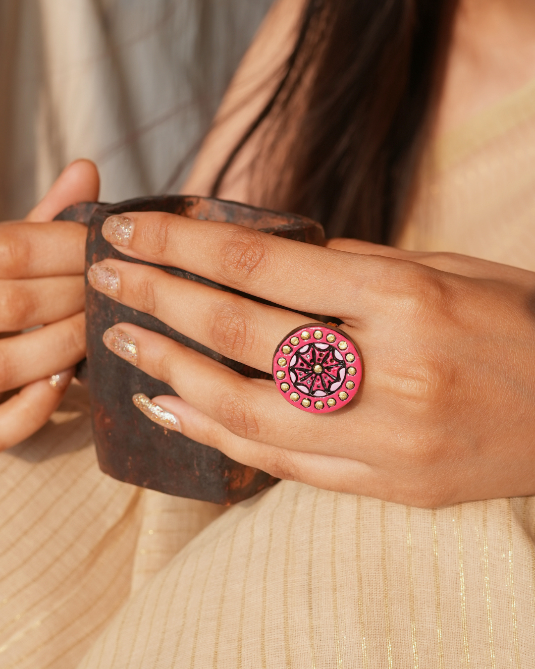 pink ring model