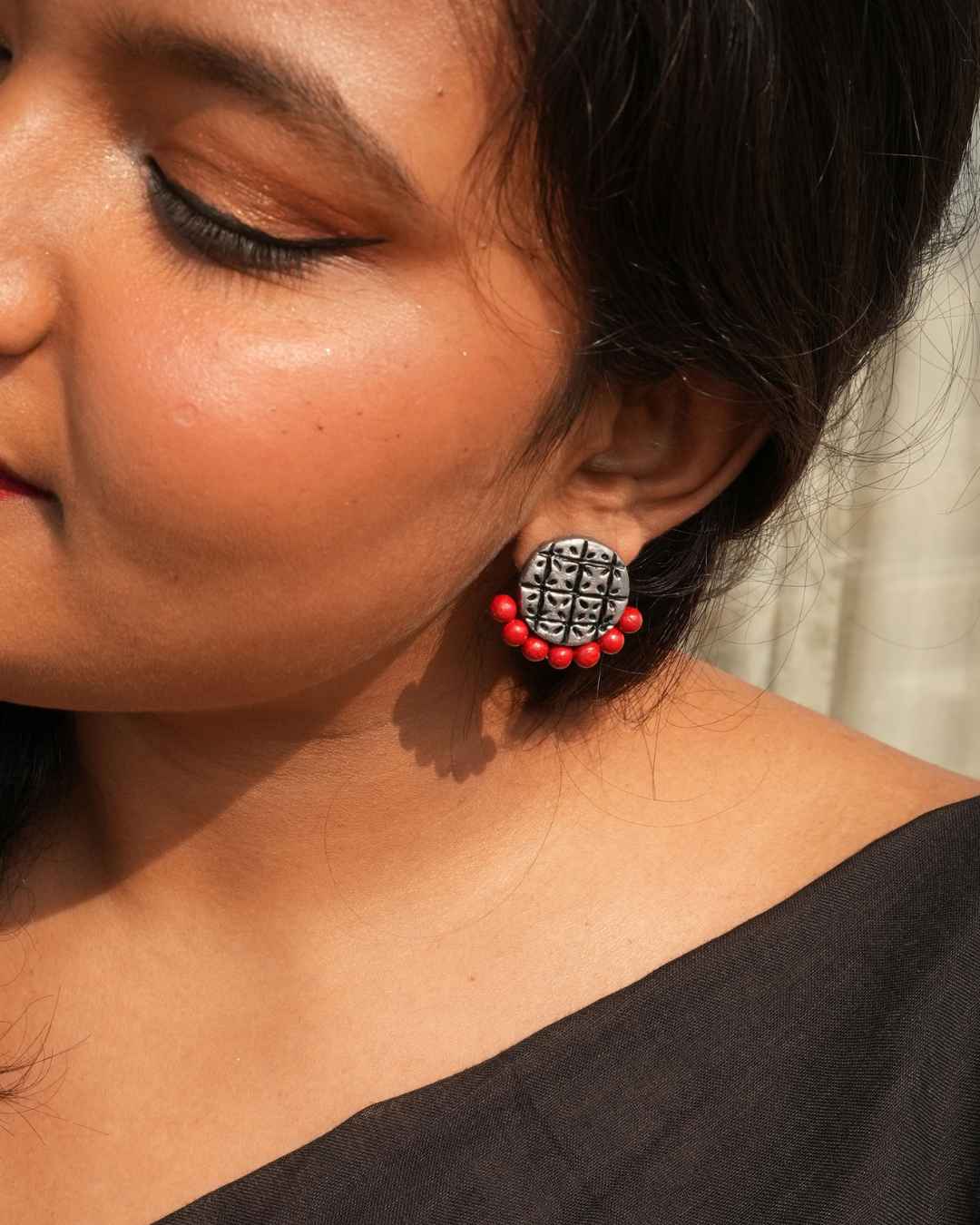 Jali Thread Necklace Set