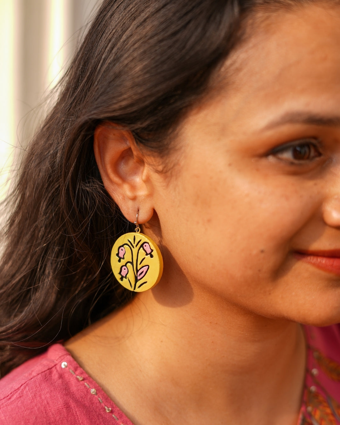 floral-hanging-earrings